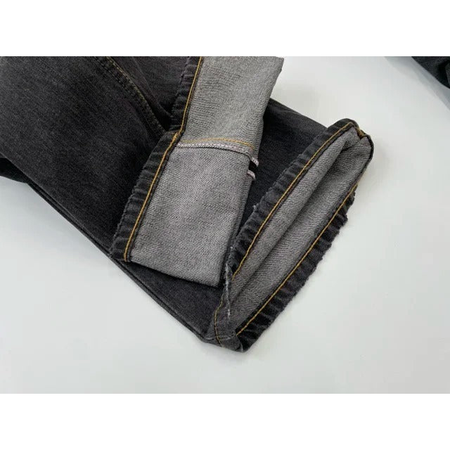 Acne Studios - 2021M Black Grey Splatter Vintage Jeans