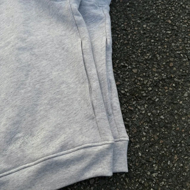 Acne Studios - Zip-up sweatshirt - Pale Grey/Black