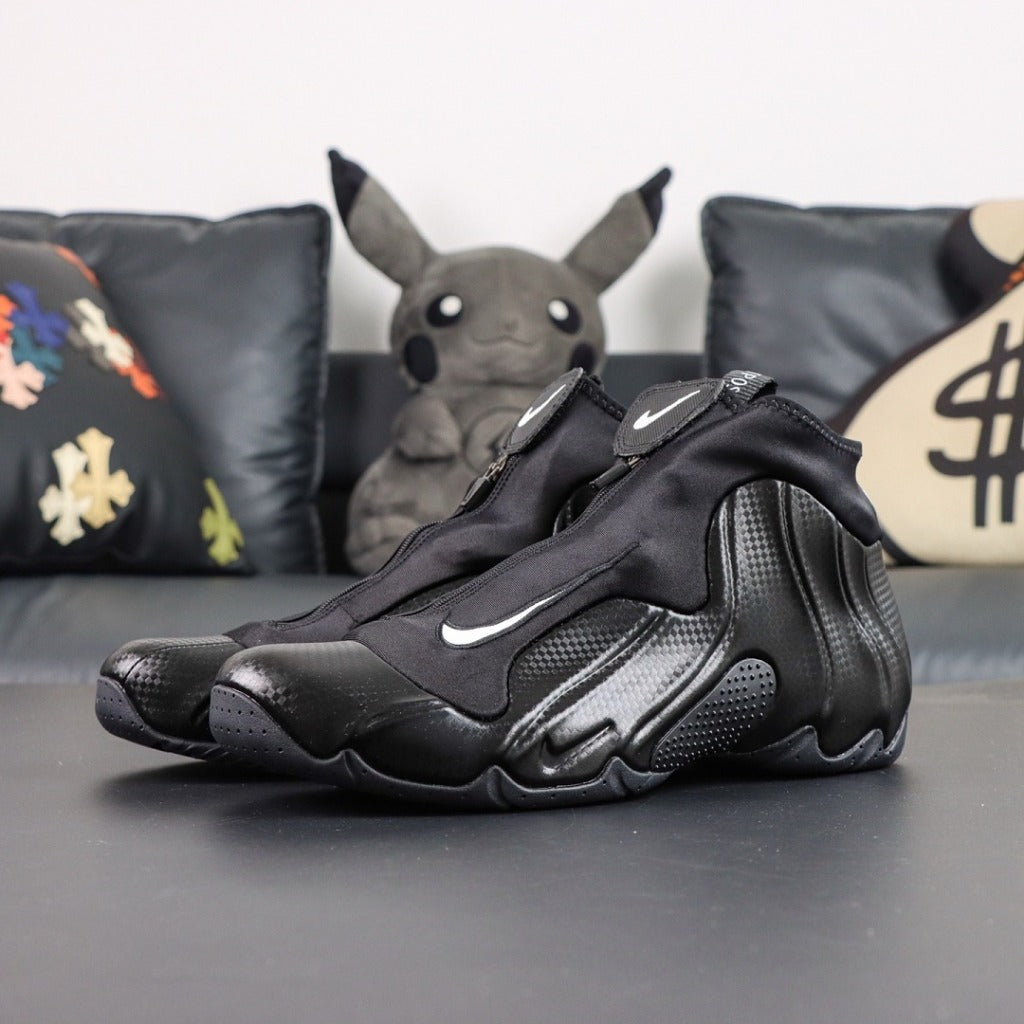 Nike Air Flightposite - Black White