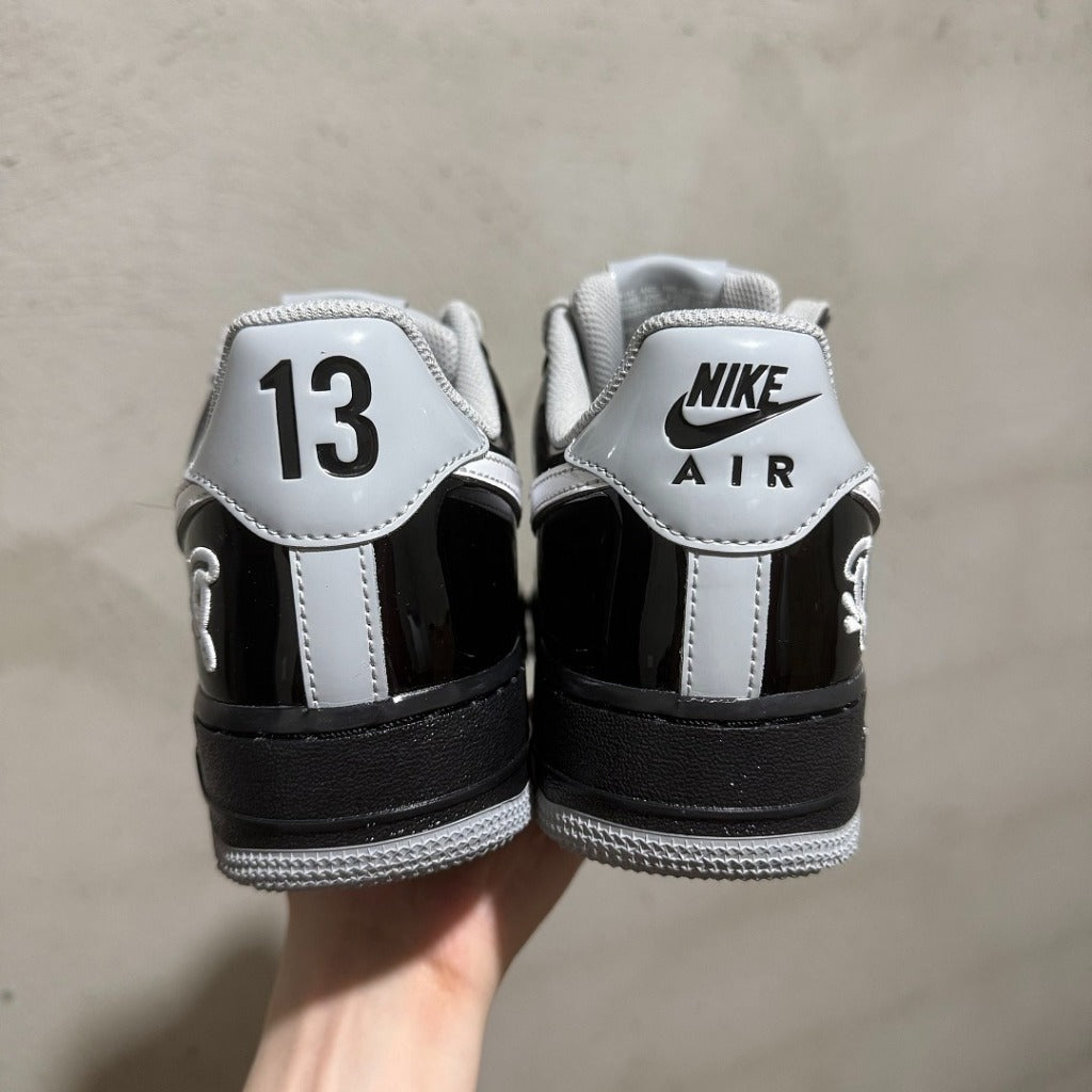 Syna x Central Cee x Nike Air Force 1 Low 'Black White Smoke Grey'