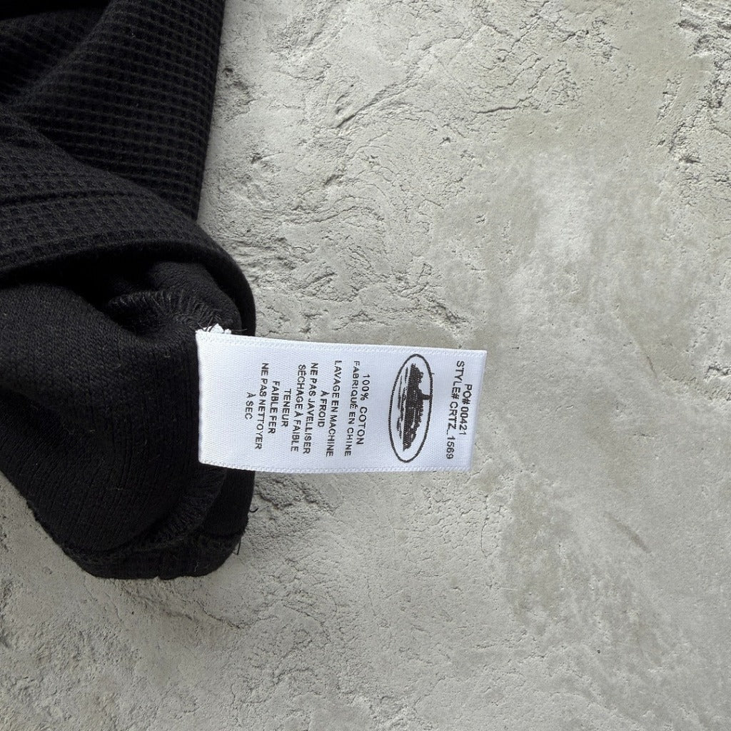 Raglan Waflle Thermal LS Tee - CRTZ.XYZ