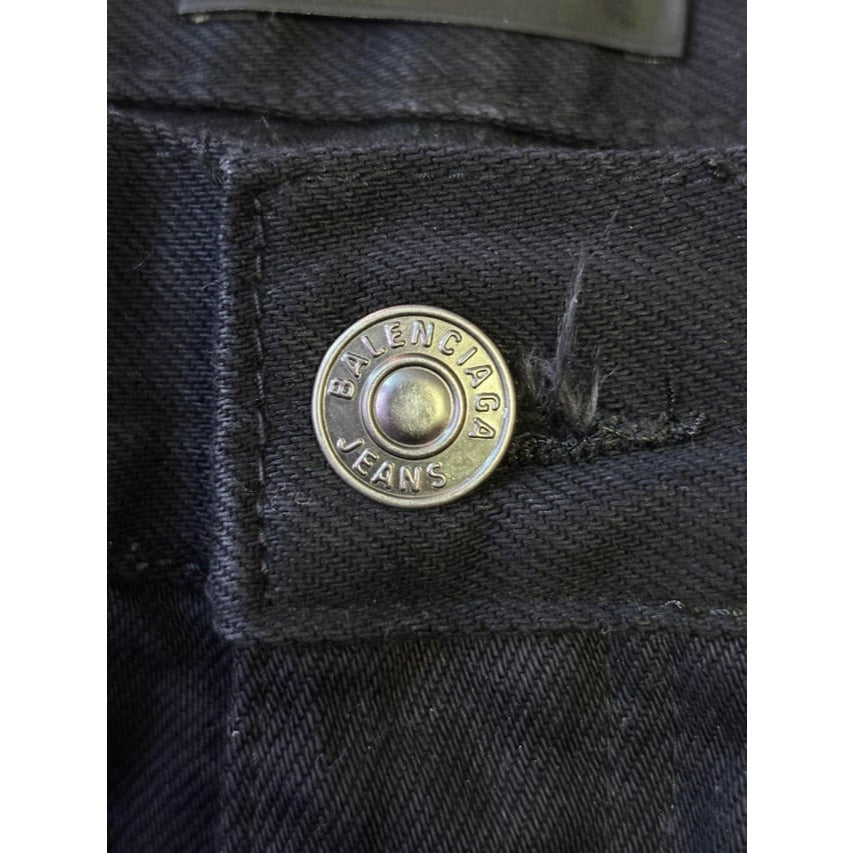cut-up baggy jeans - Balenciaga