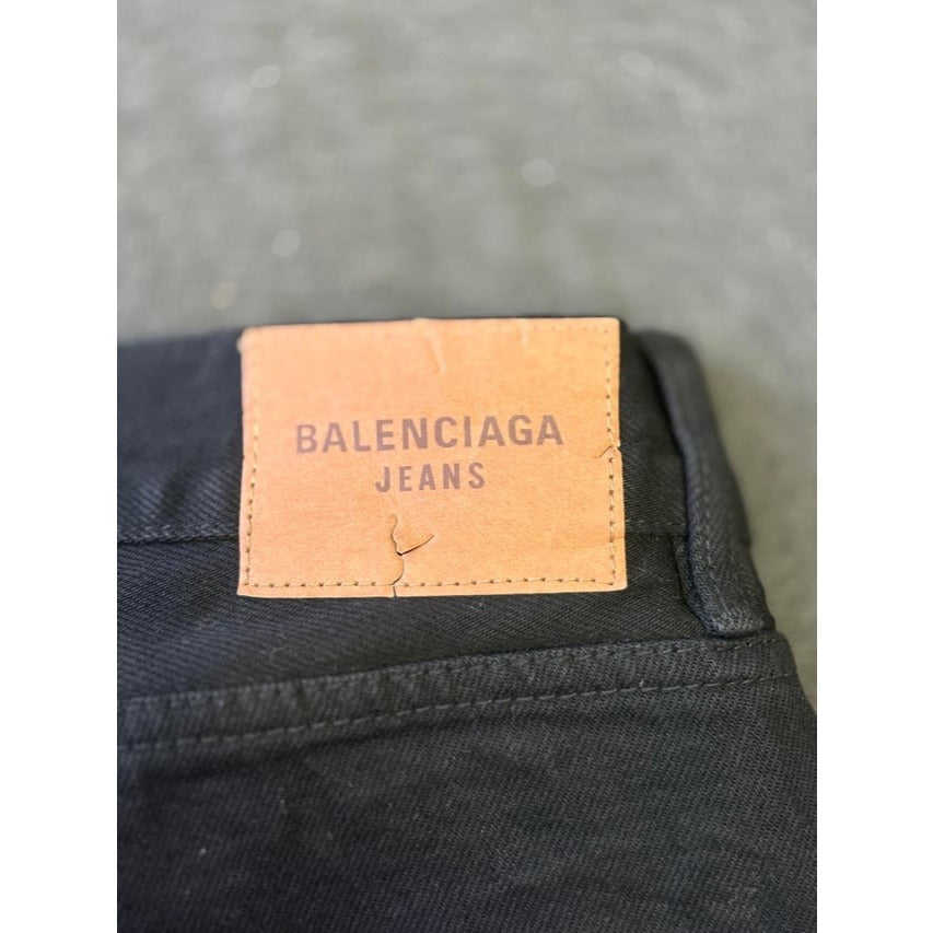 cut-up baggy jeans - Balenciaga