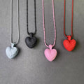Tokyo Anniversary 20th Silicone Rubber Necklace - Heart Pendant - C.H