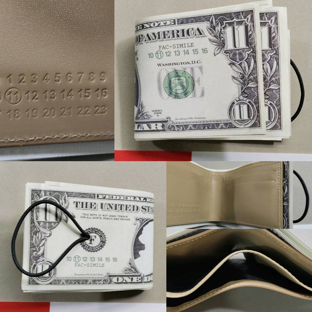 Maison Margiela Four-Stitch Leather Card Holder & Wallet (All Types)