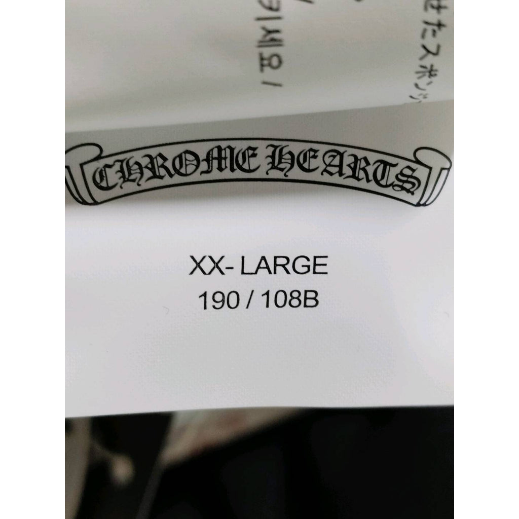 Chrome Hearts Stadium embroidered pocket logo "Black" T-shirt