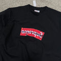 Comme Des Garcons x SP Box Logo Tee Black