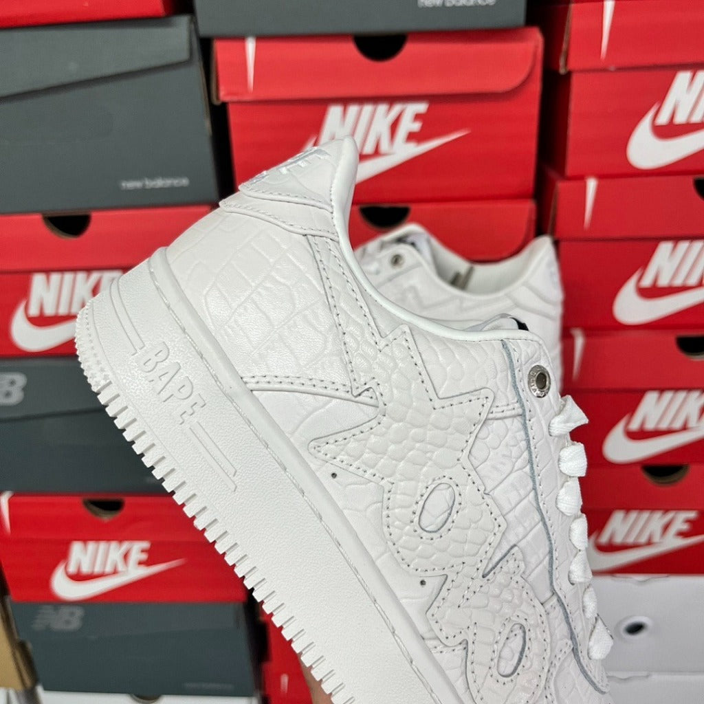 OVO x A Bathing Ape Bapesta - White
