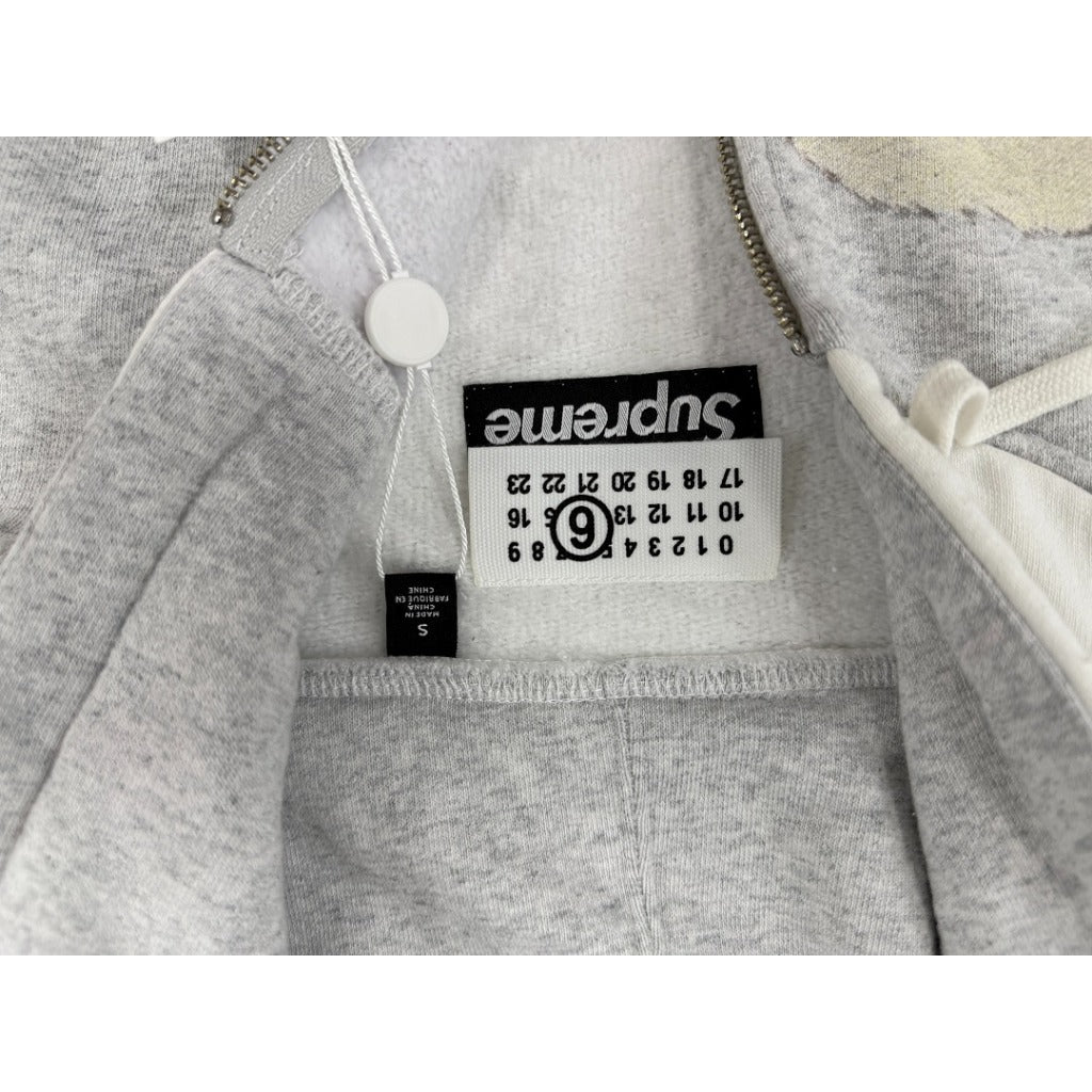 SP x MM6 Maison Margiela Eagle Zip Up Hooded Sweatshirt - SS26