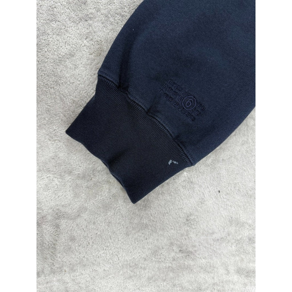 MM6 x Supreme Maison Margiela Box Logo Zip Up Hoodie SS26