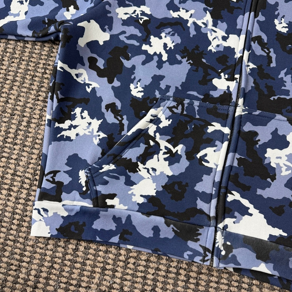Mertra - Terrain Camo Zip-Up Hoodie