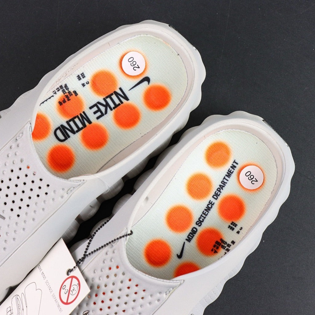 Nike Mind 001 “Light Smoke Grey/Chrome/Photon Dust/Hyper Crimson”