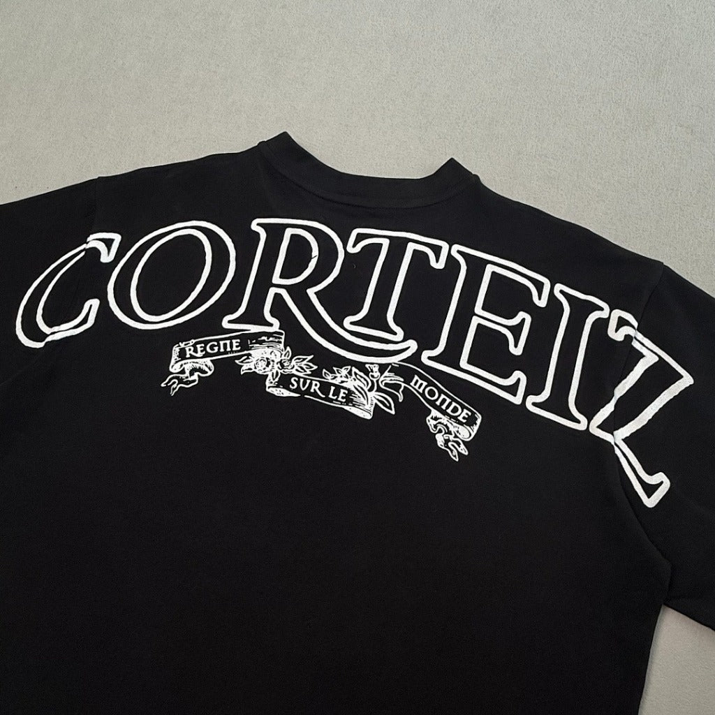 CORTEIZ - ROYALE HEAVYWEIGHT TEE - [BLACK/WHITE/HONEY BLACK/PINK/GREY]