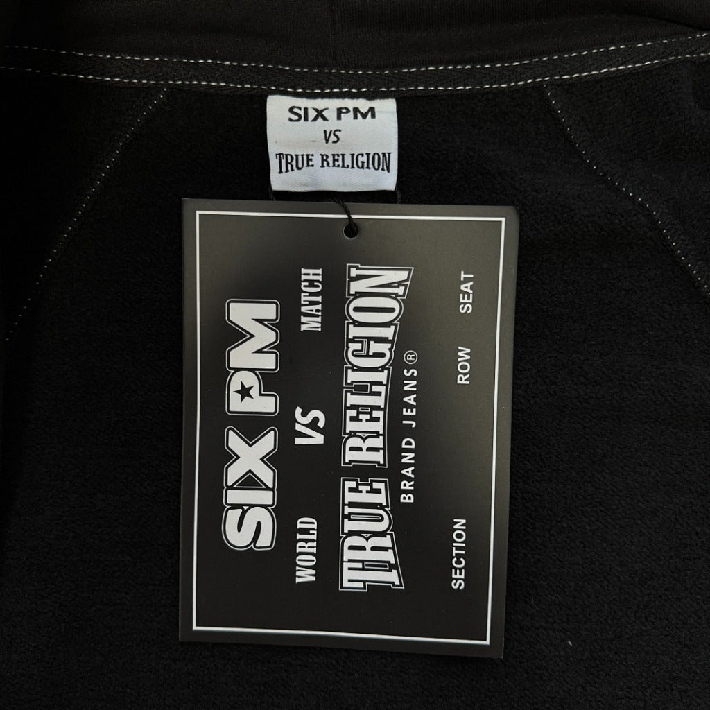 Icons Zip Hoodie Black | 6PM® x True Religion®