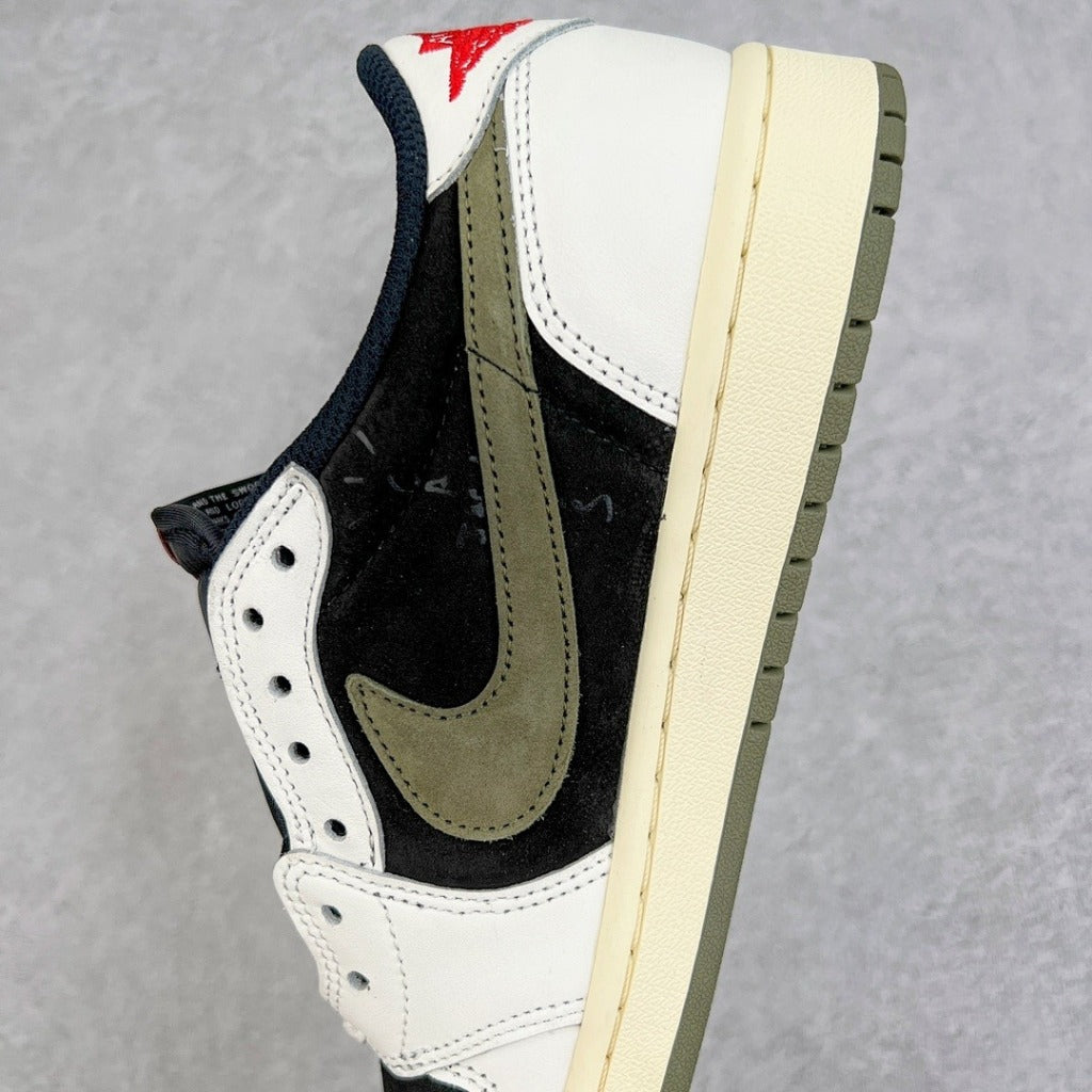 Travis Scott x AJ 1 Retro Low OG SP Olive (DZ4137-106)