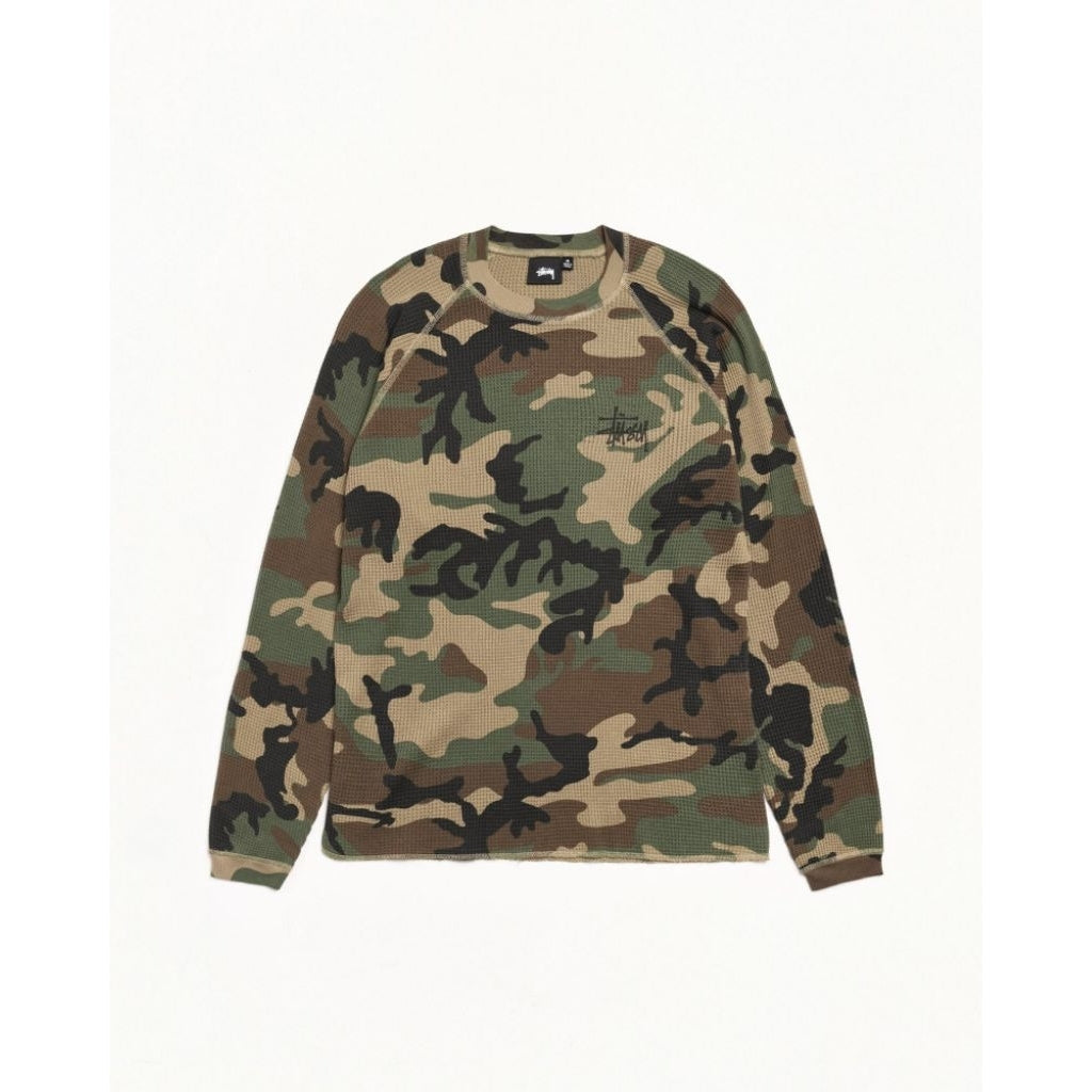 Stussy Raglan LS Thermal Crew