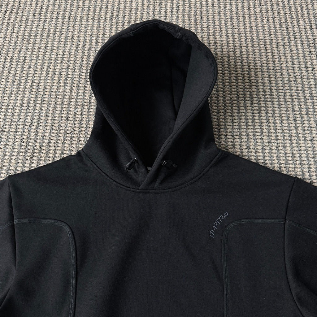 Mertra - Glide Overlock Trackie - Black - Hoodie/Pants/Set