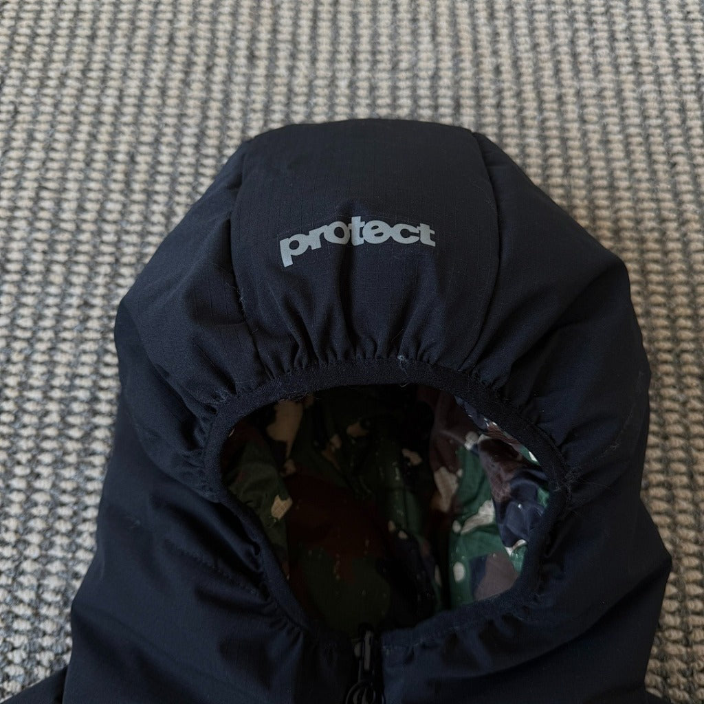 A PROTECT LONDON (@protect.ldn) - CAMO REVERSO PUFFA - Reversible Puffer Jacket