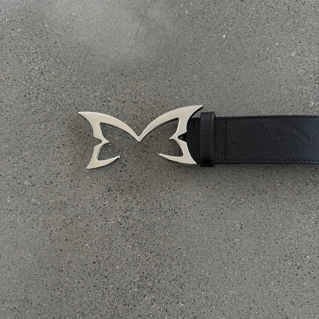 MERTRA butterfly logo belt