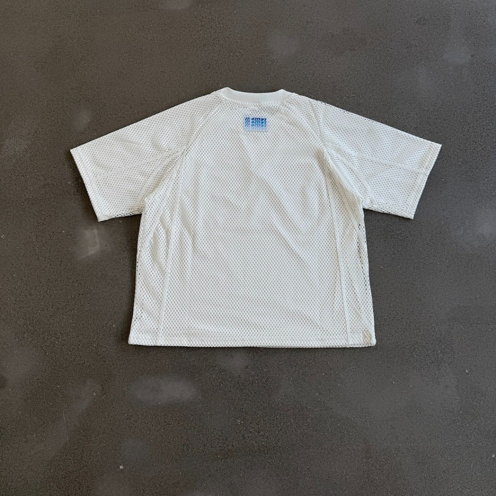 MERTRA - Layered Mesh Jersey - White
