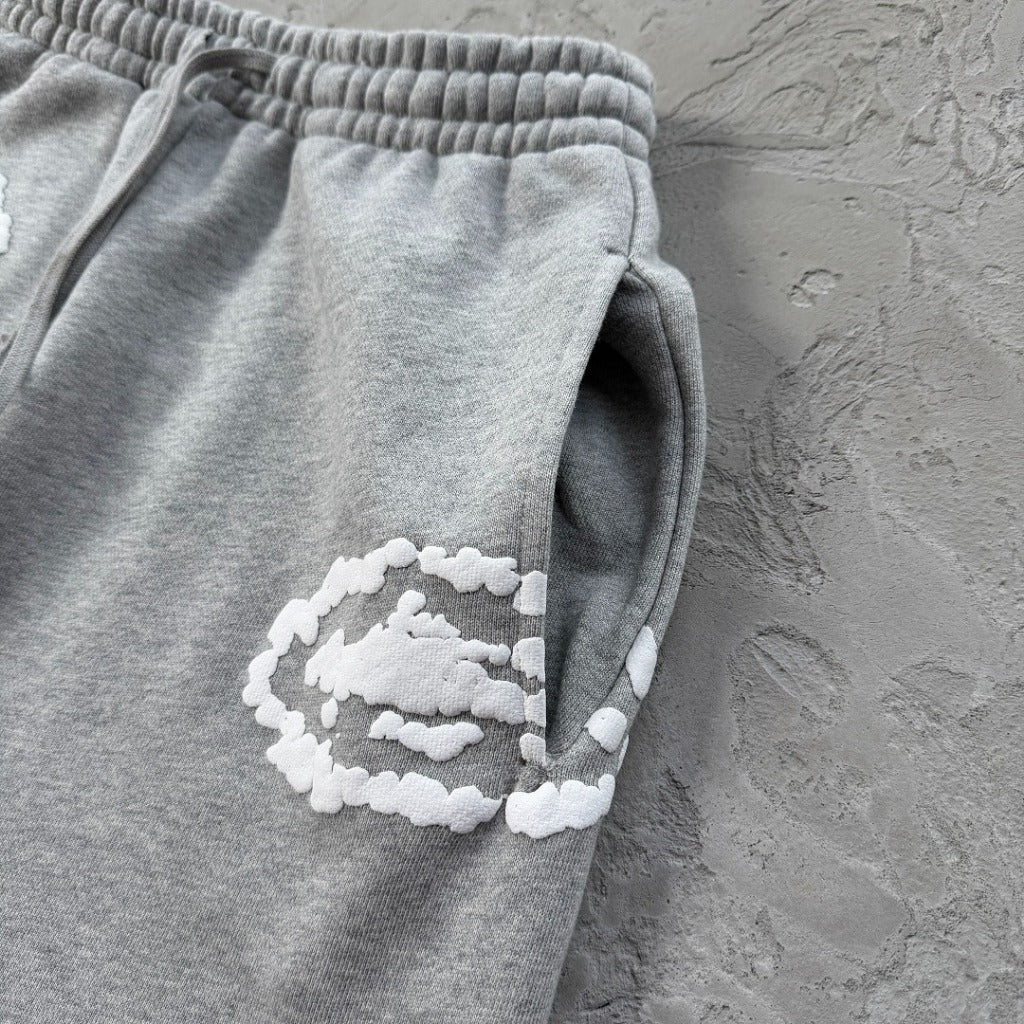DNM TRS X CRTZ - COTTON WREATH ZIP-UP & PANTS - GREY