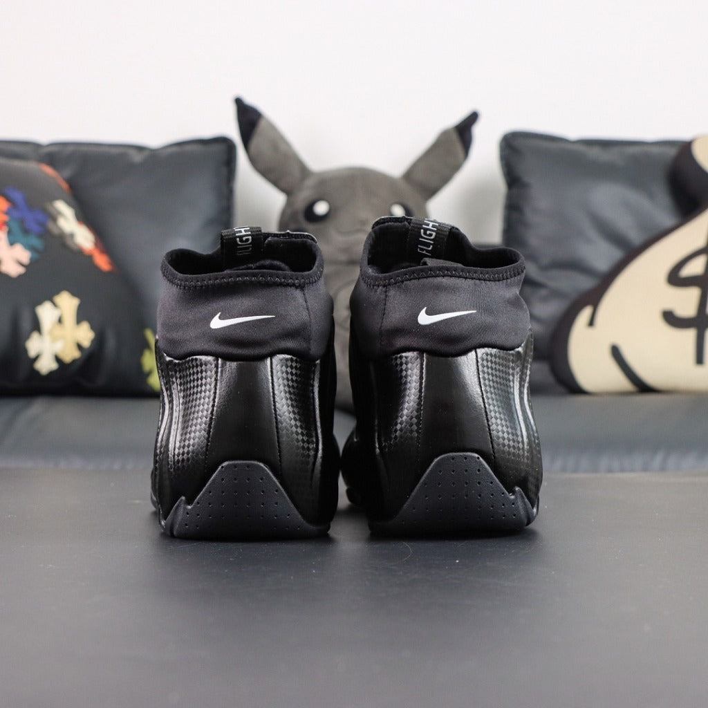 Nike Air Flightposite - Black White