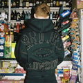 Lundun Stitch Zip Hoodie - Triple Black - CRTZ.XYZ