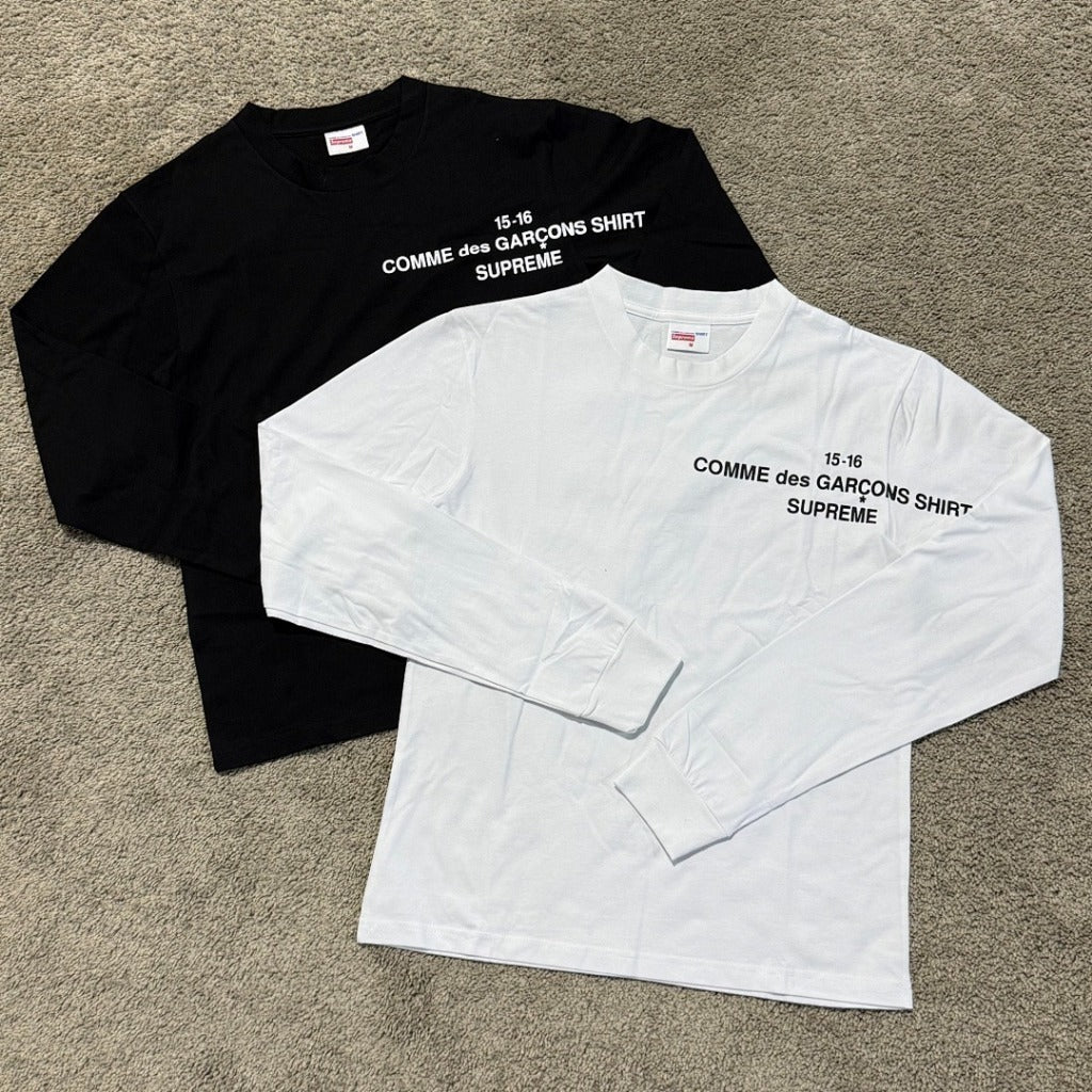 CDG SPRME Long Sleeve Tee FW15