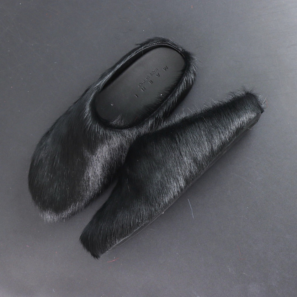 MRNI - Fussbett Calf Hair Slippers