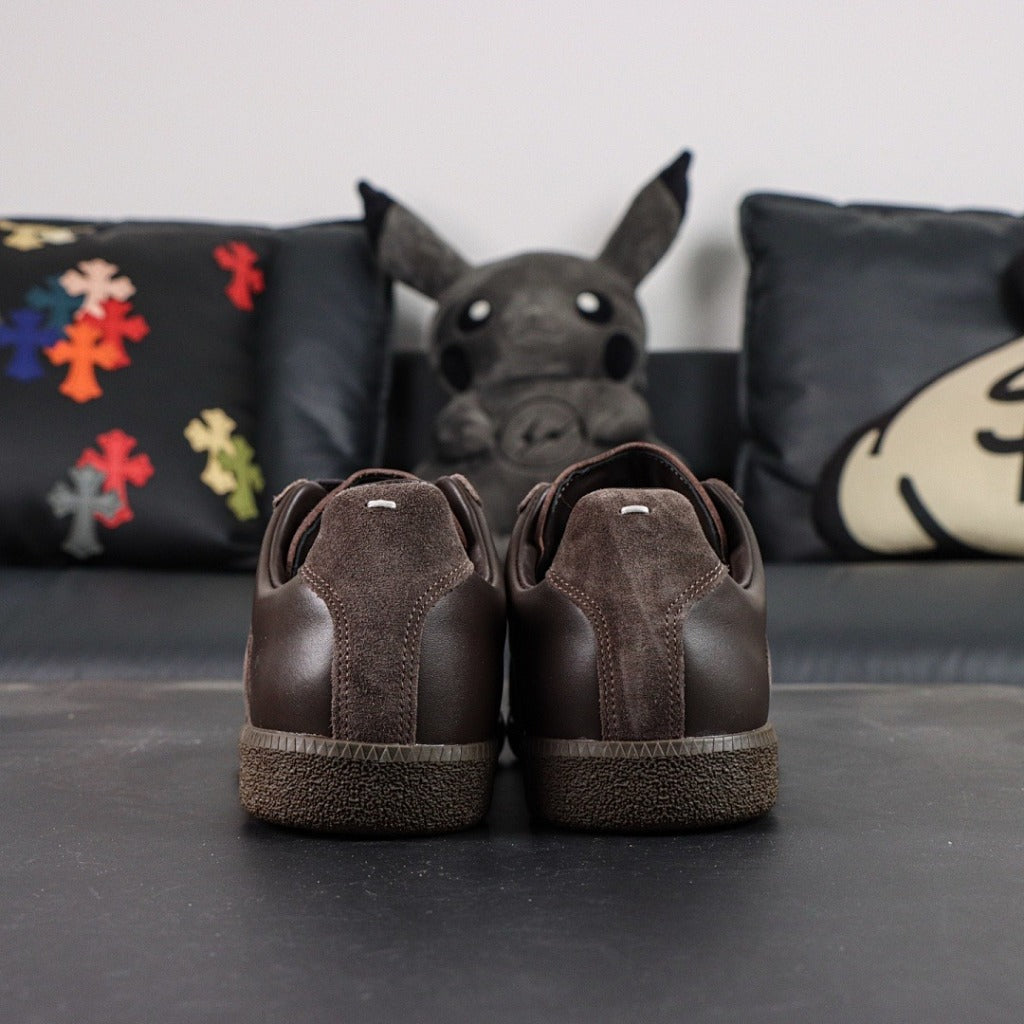 Maison Margiela Calfskin Replica Sneakers (GATS) - Brown - BNIB 100%