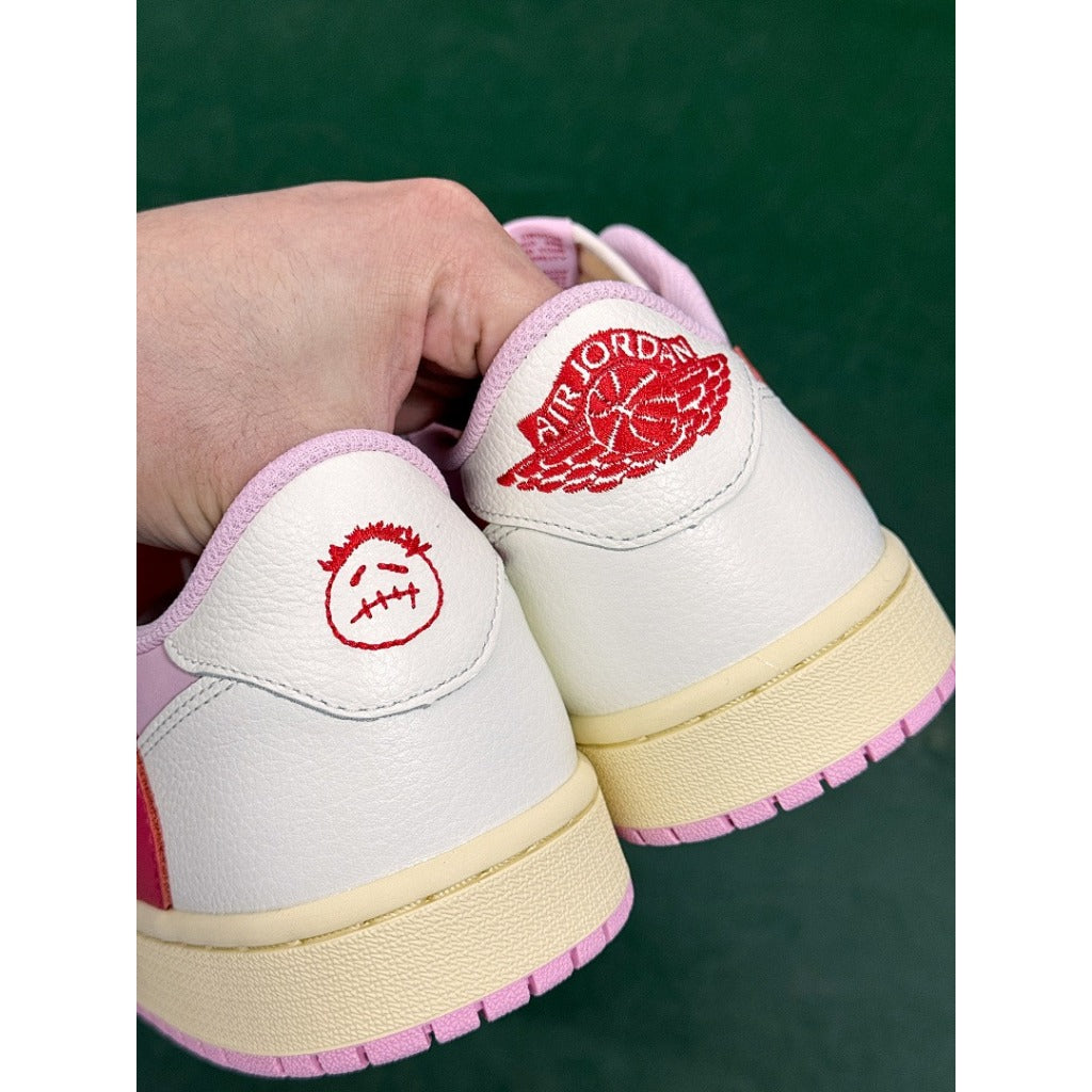 Travis Scott x Air Jordan 1 Low “Pink Pack” - Tropical Pink