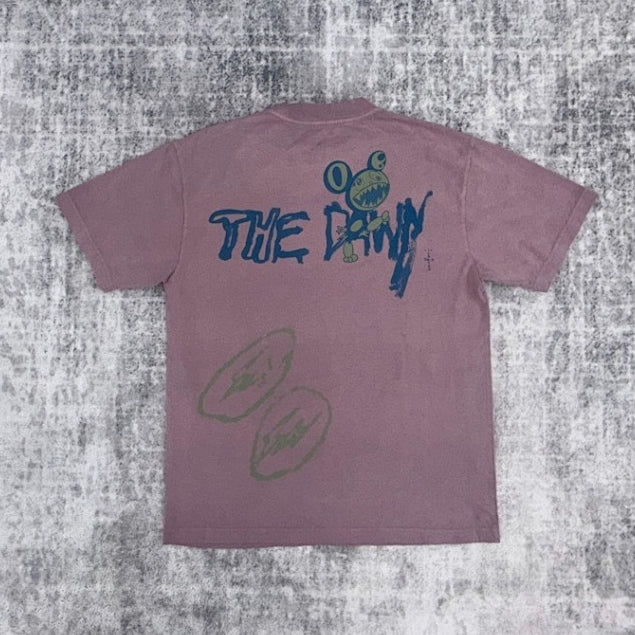 Travis Scott Cactus Jack x Fragment x Takashi Murakami The Dawn Tee
