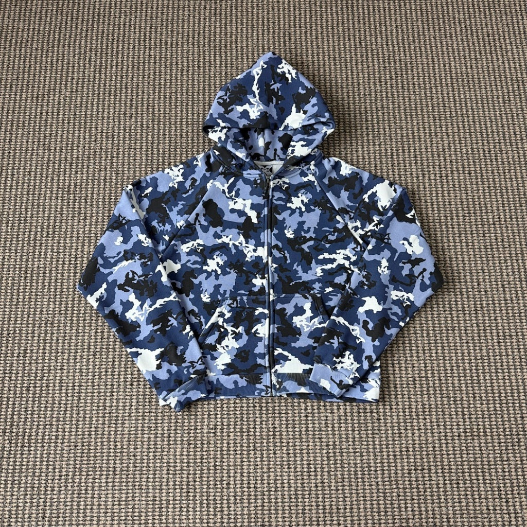 Mertra - Terrain Camo Zip-Up Hoodie