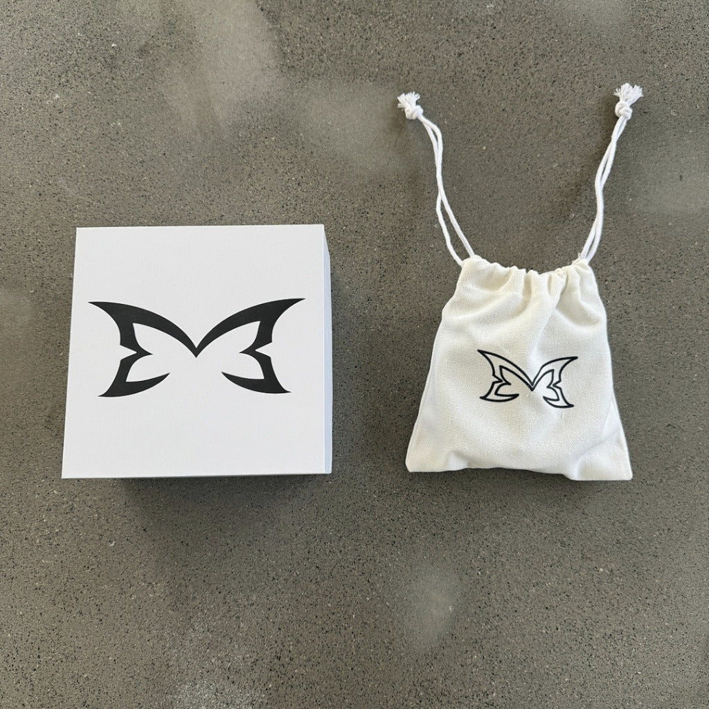 MERTRA butterfly logo belt