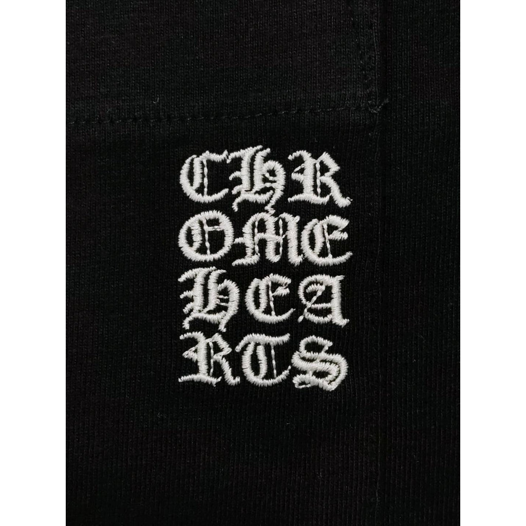Chrome Hearts Stadium embroidered pocket logo "Black" T-shirt