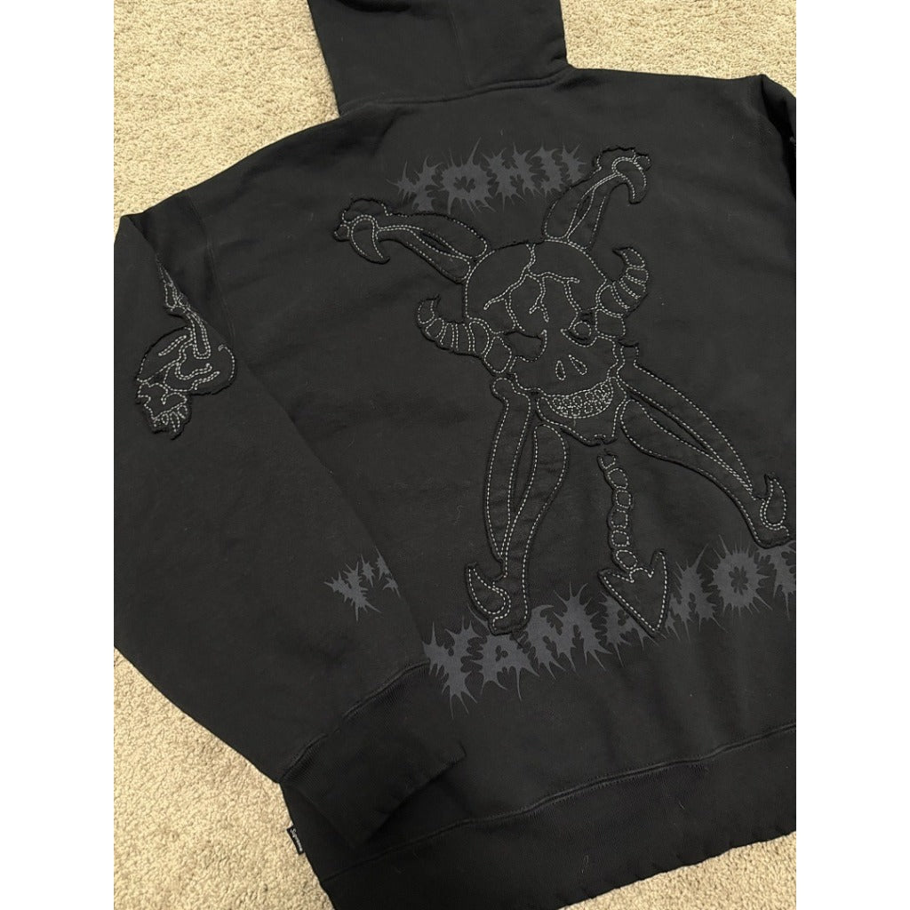 Ys by Yohji Yamamoto Zip Up Hoodie - Black - SP.