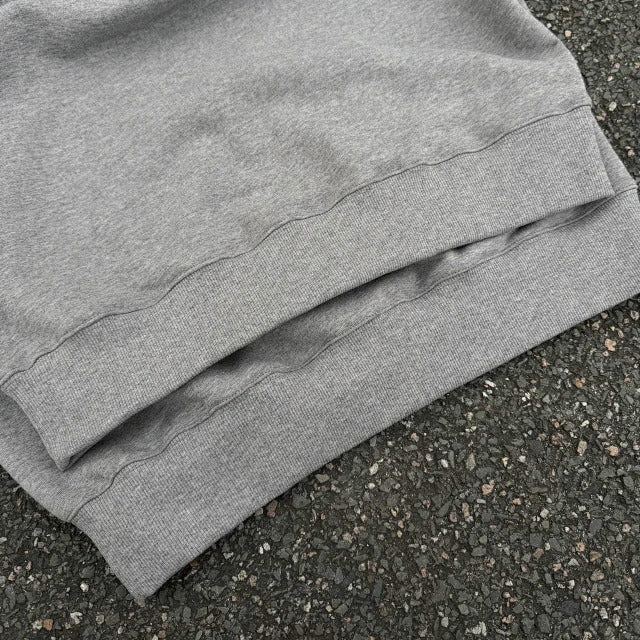 CD Icon Half-Zip Sweatshirt Gray Cotton Fleece - DR
