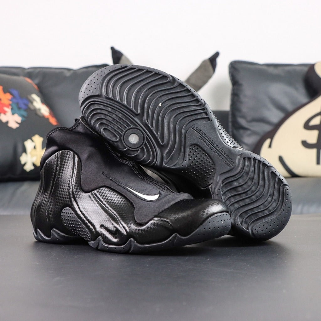 Nike Air Flightposite - Black White