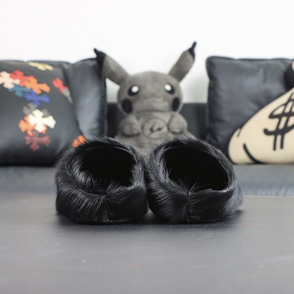 MRNI - Fussbett Calf Hair Slippers