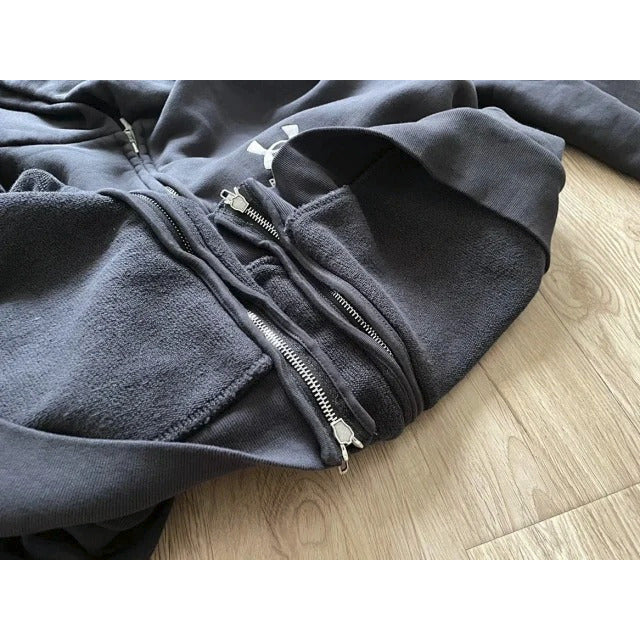 Balenciaga x Under Armour Zip-Up Hoodie Regular Fit