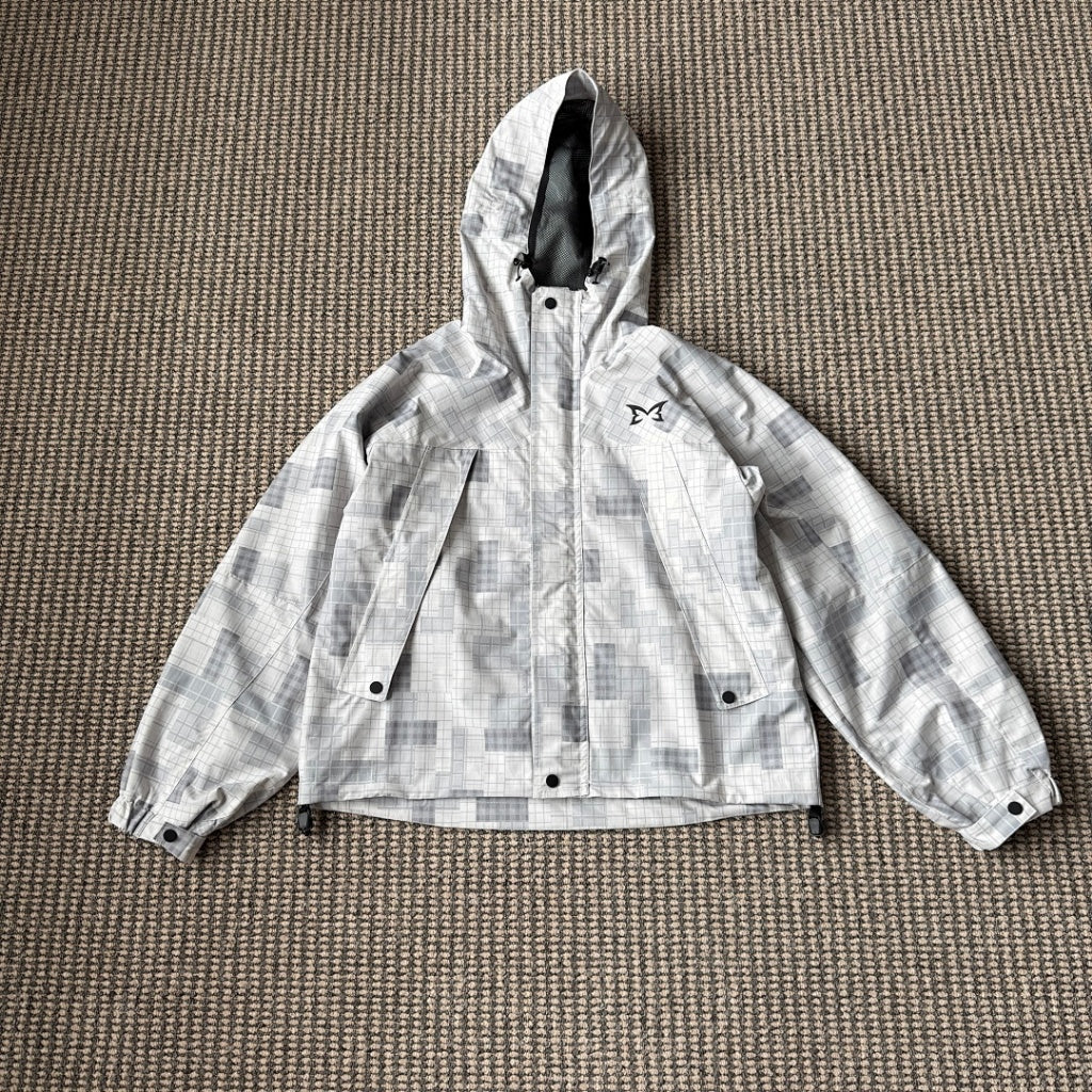 mertra - Patchwork Plaid Jacket (New Logo)