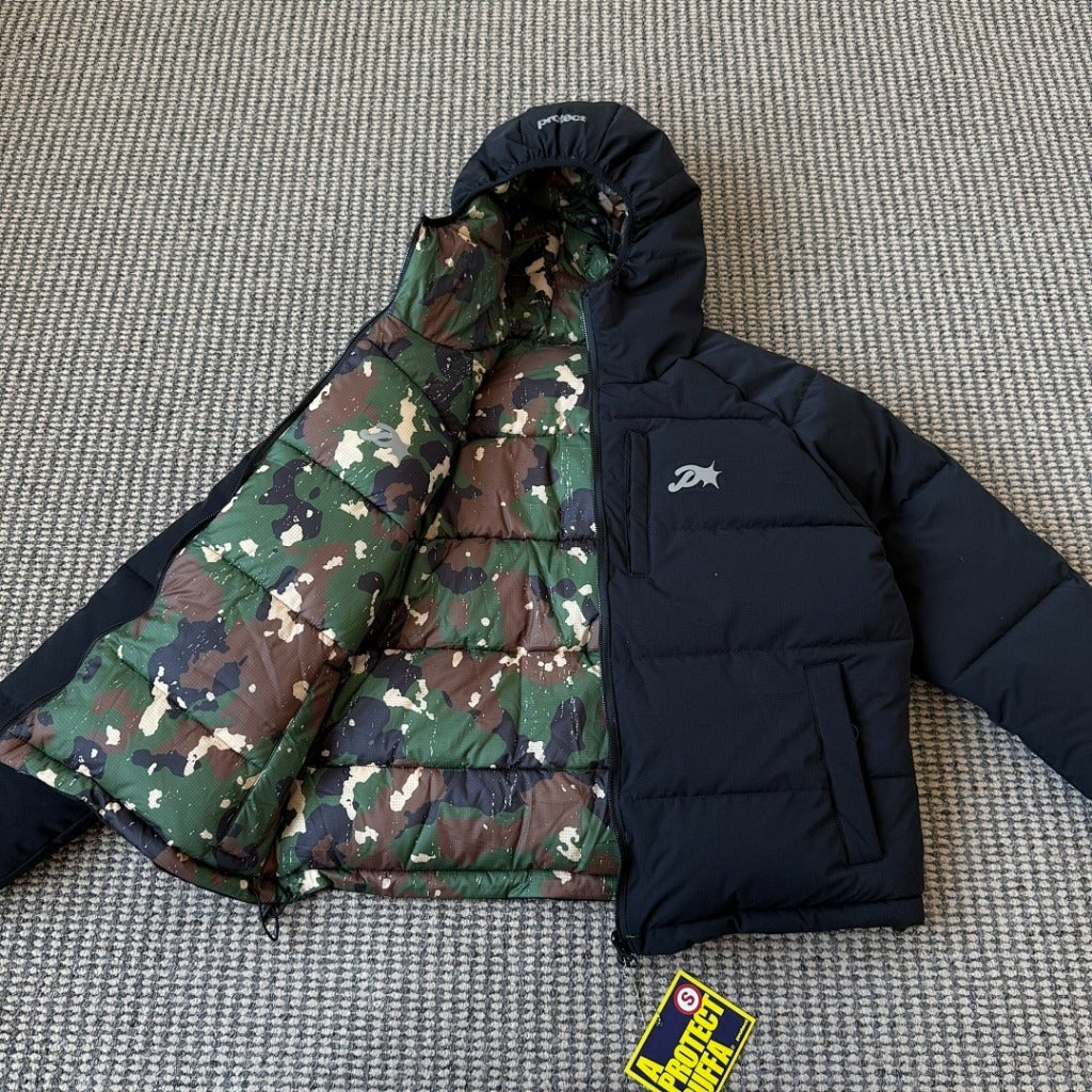 A PROTECT LONDON (@protect.ldn) - CAMO REVERSO PUFFA - Reversible Puffer Jacket