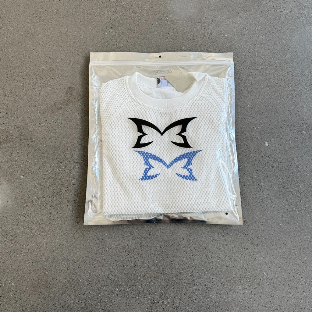 MERTRA - Layered Mesh Jersey - White