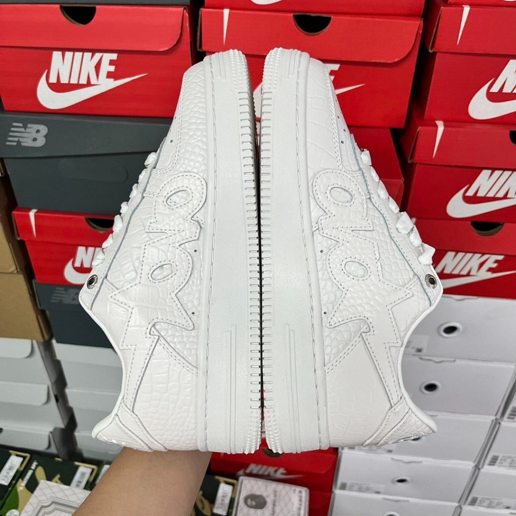 OVO x A Bathing Ape Bapesta - White