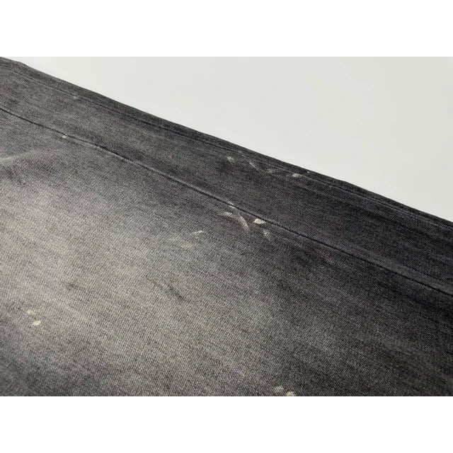 Acne Studios - 2021M Black Grey Splatter Vintage Jeans