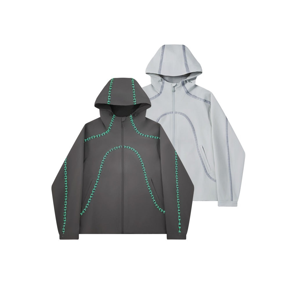 Mertra - Seam Up Tech Jacket (Glow In The Dark)