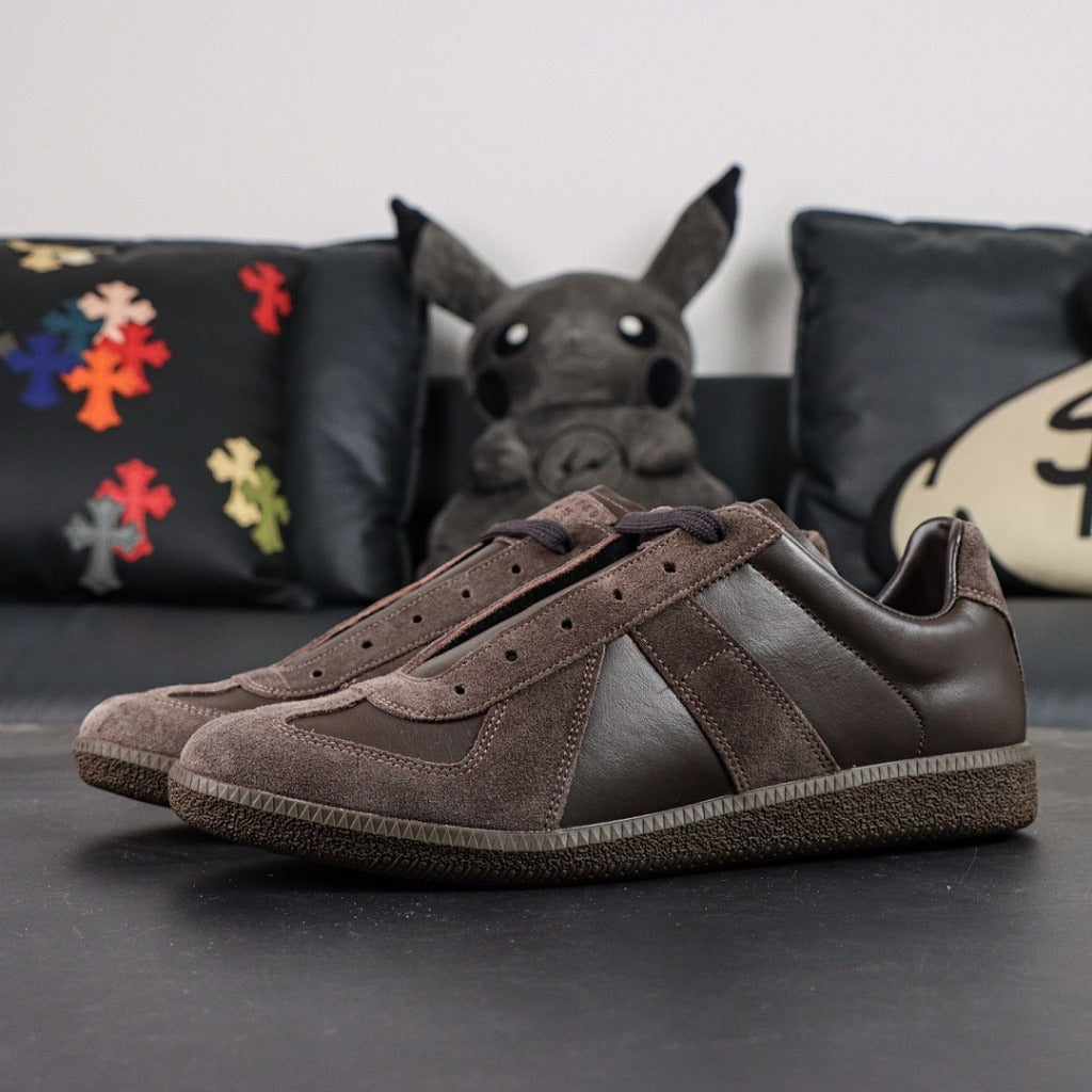 Maison Margiela Calfskin Replica Sneakers (GATS) - Brown - BNIB 100%