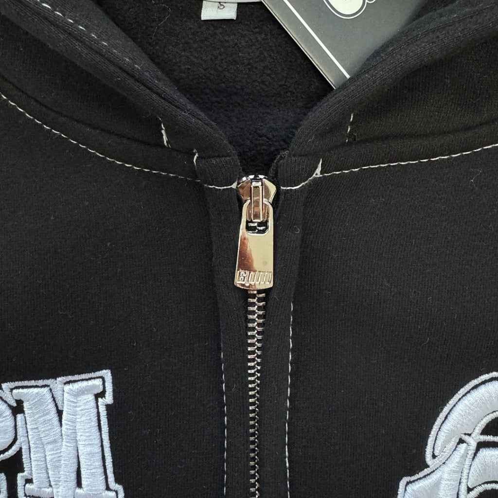 Icons Zip Hoodie Black | 6PM® x True Religion®