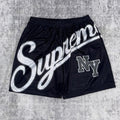 Big Script Mesh Short - Supreme