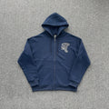 SYNA OG 2.0 ZIP-UP JACKET / JOGGER / OPEN HEM - NAVY